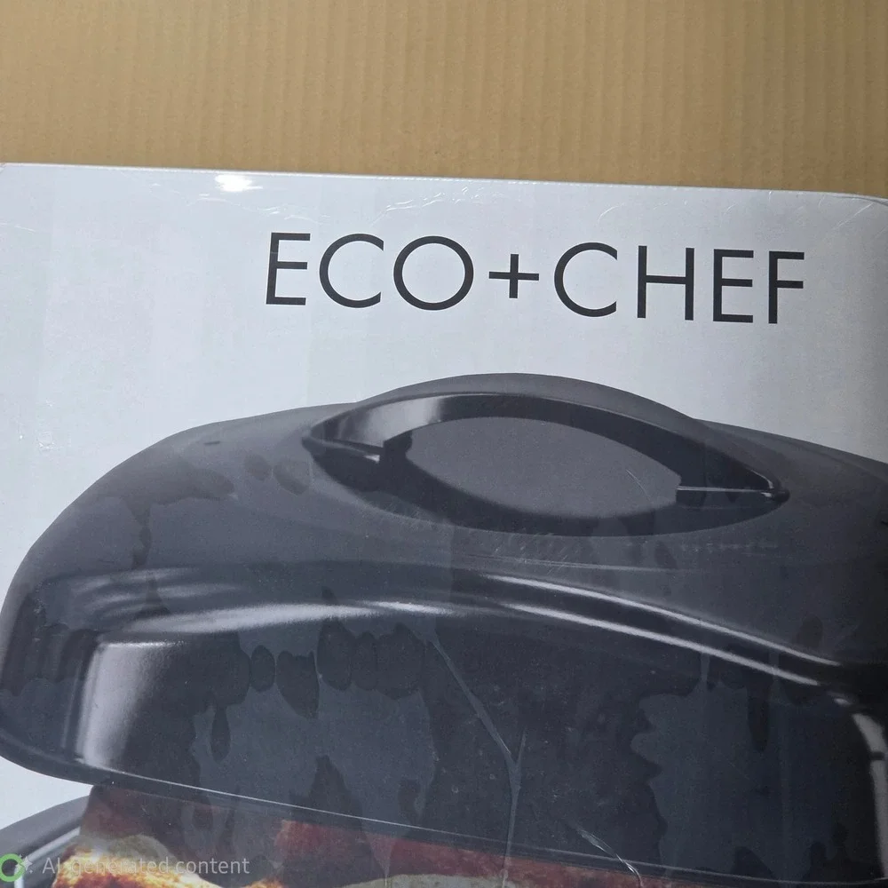 ECO+CHEF 14 Quart Roaster Oven 14QT Black‎ NEW Electric Turkey Roaster